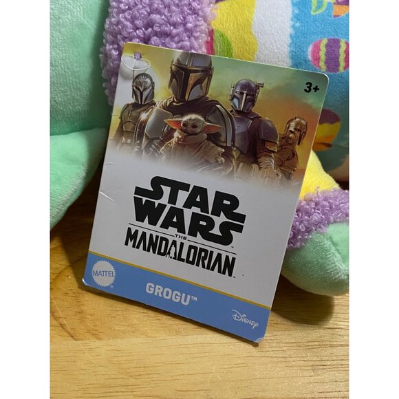 Star Wars The Mandalorian Grogu Plush Doll Stuffed Animal Baby Yoda Easter - Picture 8 of 11